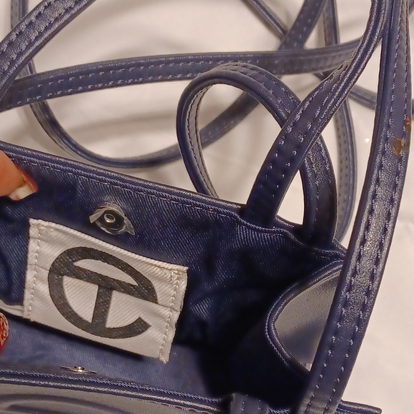 Telfar bag, navy blue, small - Picture 2 of 6